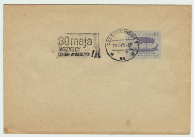 1965 [KO65 412] 30 maja - wszyscy do urn wyborczych